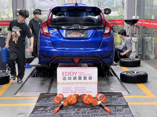 son şirket davası hakkında Honda Fit GK5, EDDY Spor Amortisör Kiti ile Yükseltildi