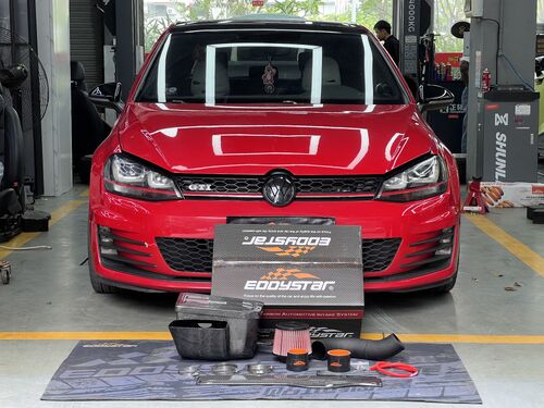 son şirket davası hakkında 2017 Volkswagen Golf 7 GTI Upgraded with EDDY Carbon Fiber Intake Box
