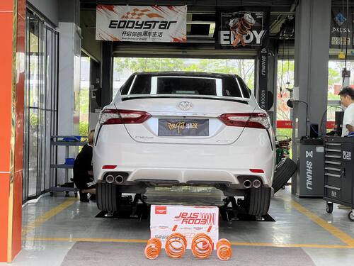 son şirket davası hakkında 2020 Toyota Camry 2.0L upgraded with EDDY sport lowering springs, balancing handling and comfort