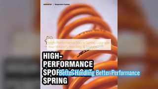 Yüksek Performanslı Yaylarla Aracınızın Yol Tutuşunu Yükseltin