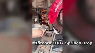 Honda Integra EDDY Sport Kısa Yaylarla Yükseltildi
