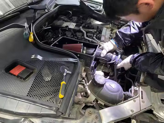 Mercedes-Benz 1.6 - 2.0 T için hava filtresi karbon lif araba hava kutusu
