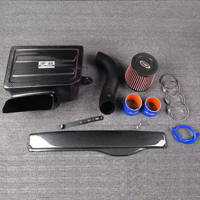 Özel Karbon Fiber Soğuk Hava Girişi Volkswagen CC Otomobil Motoru Parçaları