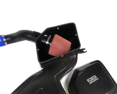 Kompakt Motor Karbon Fiber Soğuk Hava Girişi BMW Brilliance X1 Motor Isı İzolasyonu