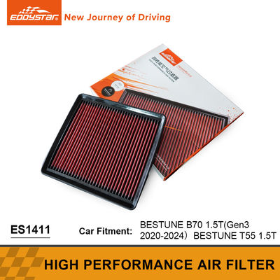 Yıkanabilir Yüksek Akışlı Panel Hava Filtresi BESTUNE B70 1.5T Filtrasyon Mikro Parçacıklar