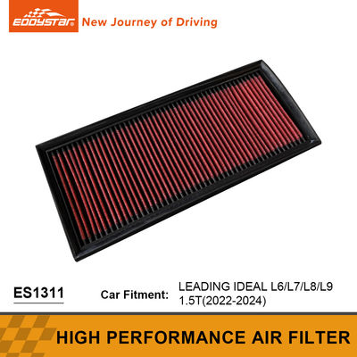 Kolay Temizleme Yüksek Akış Hava Filtresi LEADING IDEAL L6 Araba Panel Filtresi