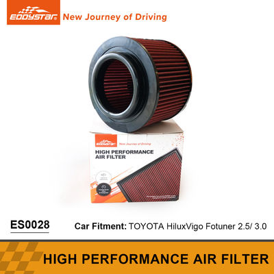 Özel Yıkanabilir Otomatik Hava Filtresi Toyota İthalat Hilux3.0 Otomobil yedek parçaları