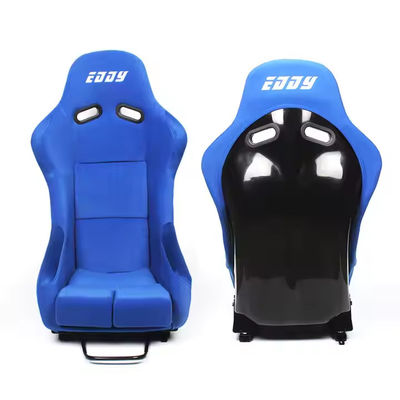 EDDYSTAR Luxury Blue Soft Bucket Yarış Koltuğu Özel Yarış Arabası Koltuğu