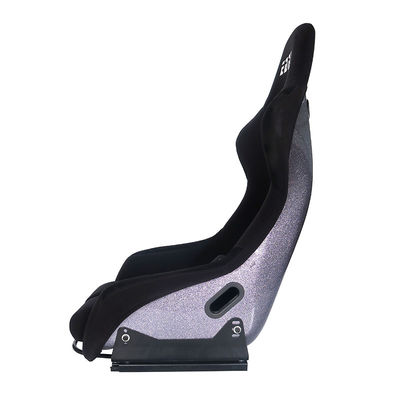 Modaya uygun kova yarış koltuğu Spor Drift Karbon Fiber Kolay kurulum