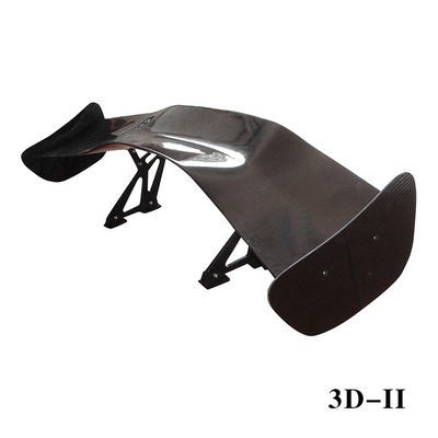 Karbon Fiber Araç Arka Spoiler 3D-II Özelleştirilebilir 3M Teyp ve vida ile kolay kurulum