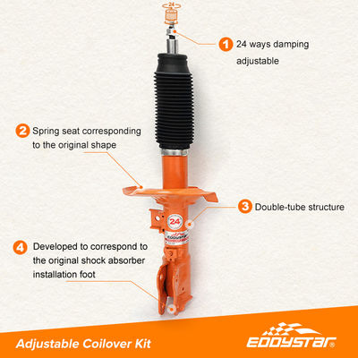 Düzenlenebilir Mitsubishi Lancer Shock And Strut Kit Yorgunluk Direnci