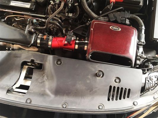 Honda Civic için yüksek akışlı karbon lif hava kutusunu serbest bırakın