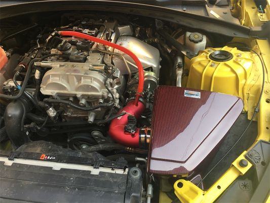 Chevrolet Camaro için soğuk hava alımı karbon lif hava kutusu kiti
