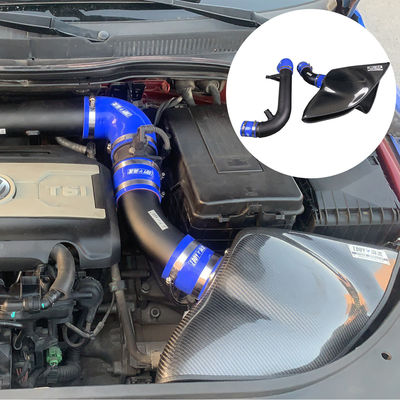 VW Scirocco için soğutucu hava için yüksek performanslı karbon lif hava kutusu