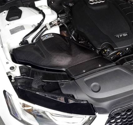 Yüksek Performanslı Karbon Elyaf Hava Kutusu Hava Soğutucu Daha Fazla Güç Daha Az Ağırlık AUDI A5 için