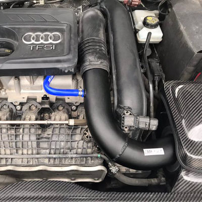 Yakıt Verimliliği için Hava Akışı Optimize Edilmiş Karbon Fiber Hava Giriş Kiti 14-19 Audi A3 1.4T (EA211) %100 Test Edilmiş Kalite
