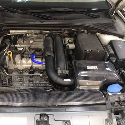 Yakıt Verimliliği için Hava Akışı Optimize Edilmiş Karbon Fiber Hava Giriş Kiti 14-19 Audi A3 1.4T (EA211) %100 Test Edilmiş Kalite