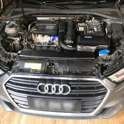 Yakıt Verimliliği için Hava Akışı Optimize Edilmiş Karbon Fiber Hava Giriş Kiti 14-19 Audi A3 1.4T (EA211) %100 Test Edilmiş Kalite