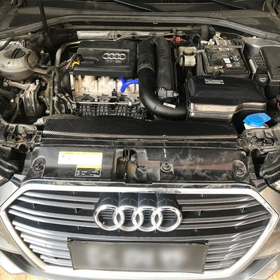 Yakıt Verimliliği için Hava Akışı Optimize Edilmiş Karbon Fiber Hava Giriş Kiti 14-19 Audi A3 1.4T (EA211) %100 Test Edilmiş Kalite