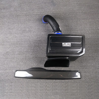 15-16 Audi A3 1.8T/2.0T için 76mm Yüksek Akışlı Filtreli Döngü Oluşturan EDDYSTAR Karbon Elyaf Hava İçeği Seti - Bolt-On Kurulum