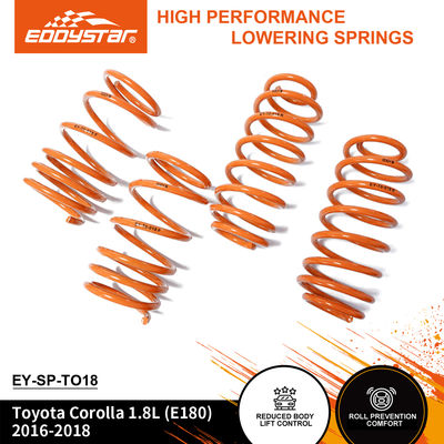 EDDYSTAR Spor Toyota Corolla için Alçaltma Yayları - OEM Amortisörlerle Uyumlu, Çoğu Spor Araca Uyar, Doğrudan Değiştirme