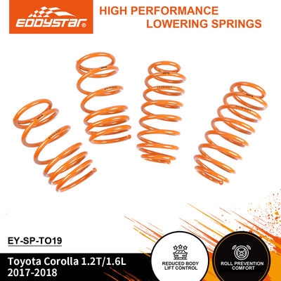 EDDYSTAR Spor Toyota Corolla için Alçaltma Yayları - OEM Amortisörlerle Uyumlu, Çoğu Spor Araca Uyar, Doğrudan Değiştirme