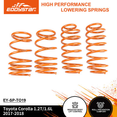 EDDYSTAR Spor Toyota Corolla için Alçaltma Yayları - OEM Amortisörlerle Uyumlu, Çoğu Spor Araca Uyar, Doğrudan Değiştirme